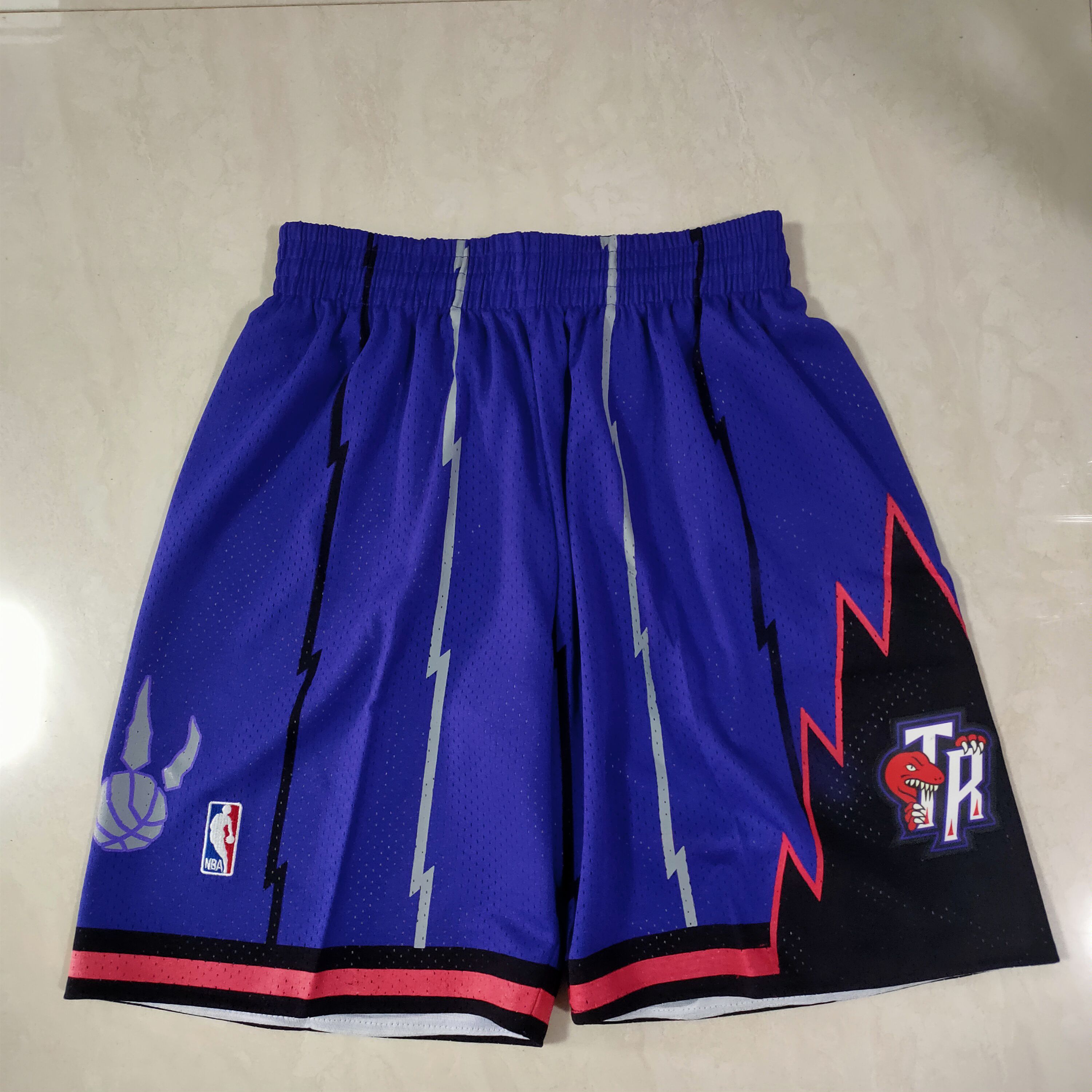 Men NBA Toronto Raptors Purple Shorts 04161->toronto raptors->NBA Jersey